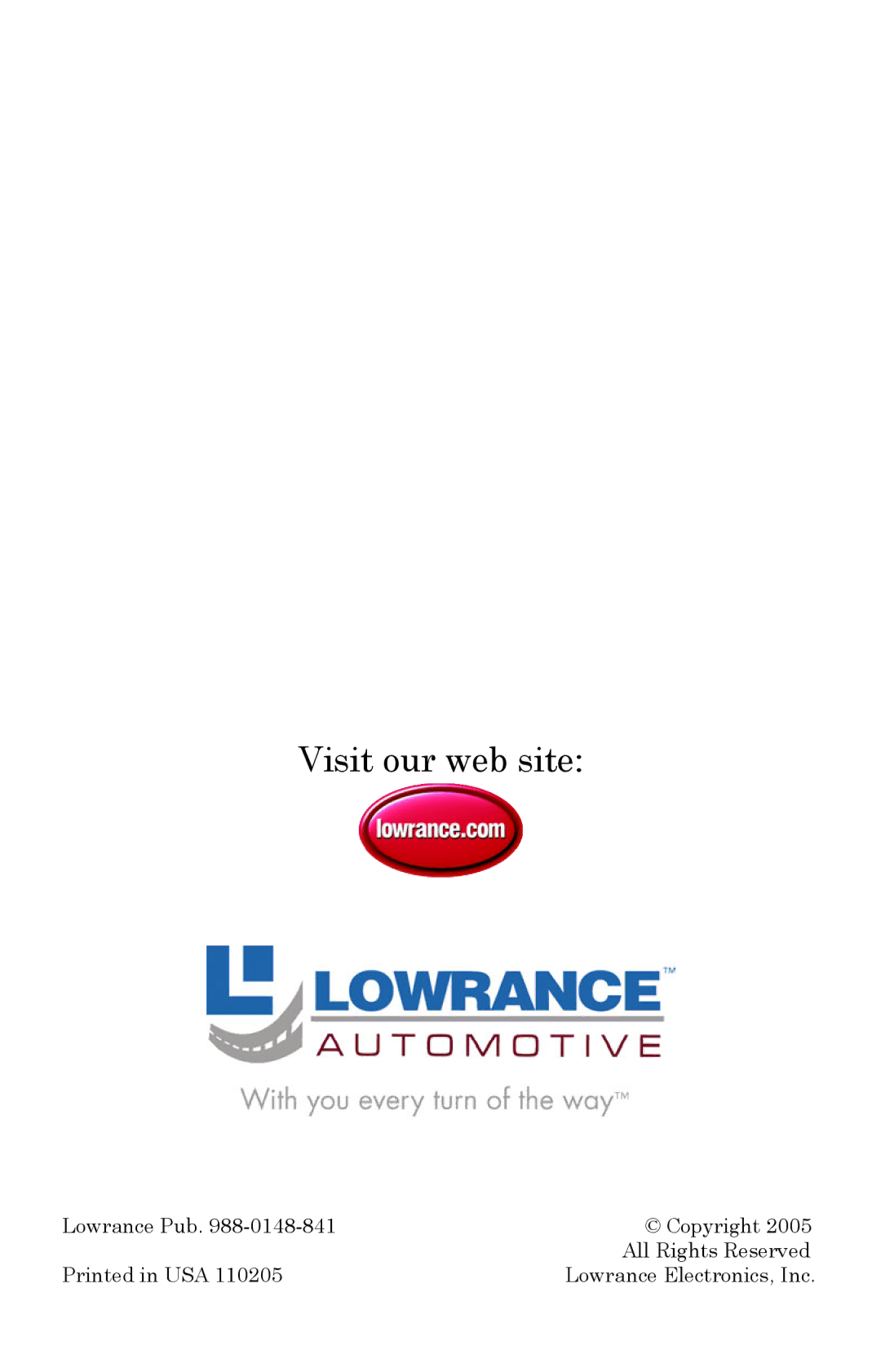 Lowrance electronic 350c manual Visit our web site 