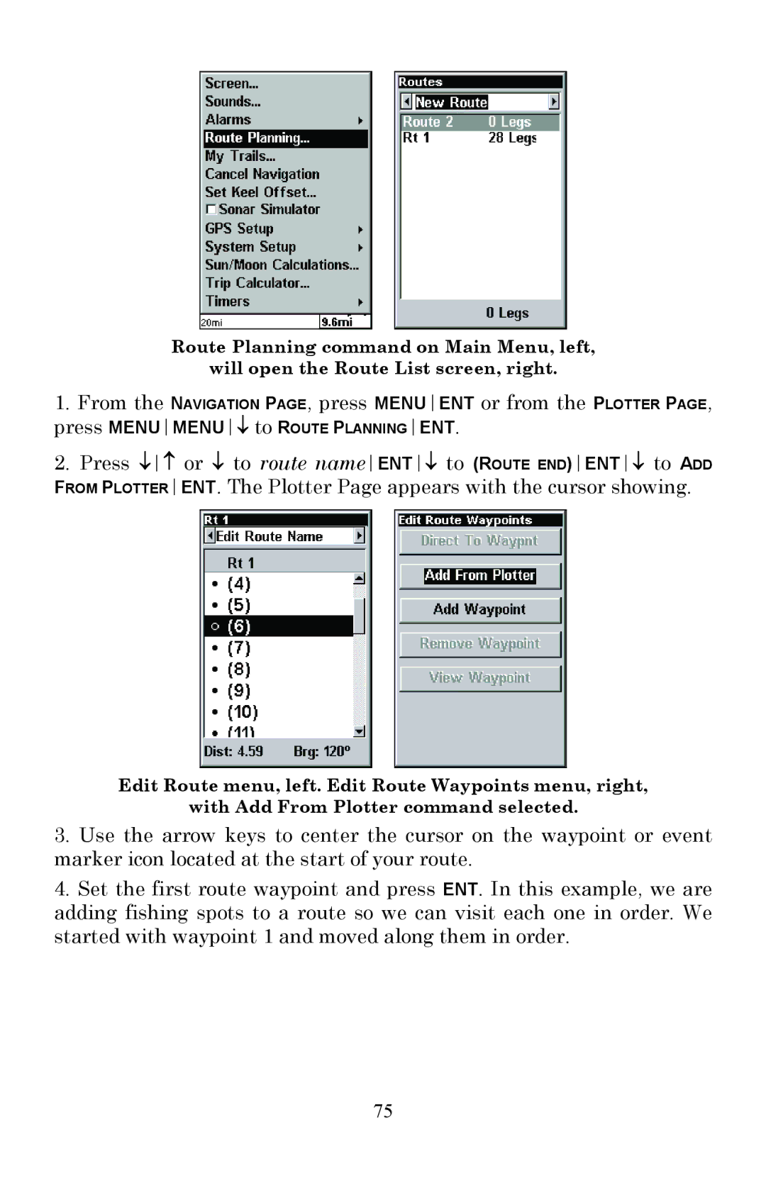 Lowrance electronic Fish Finder manual 