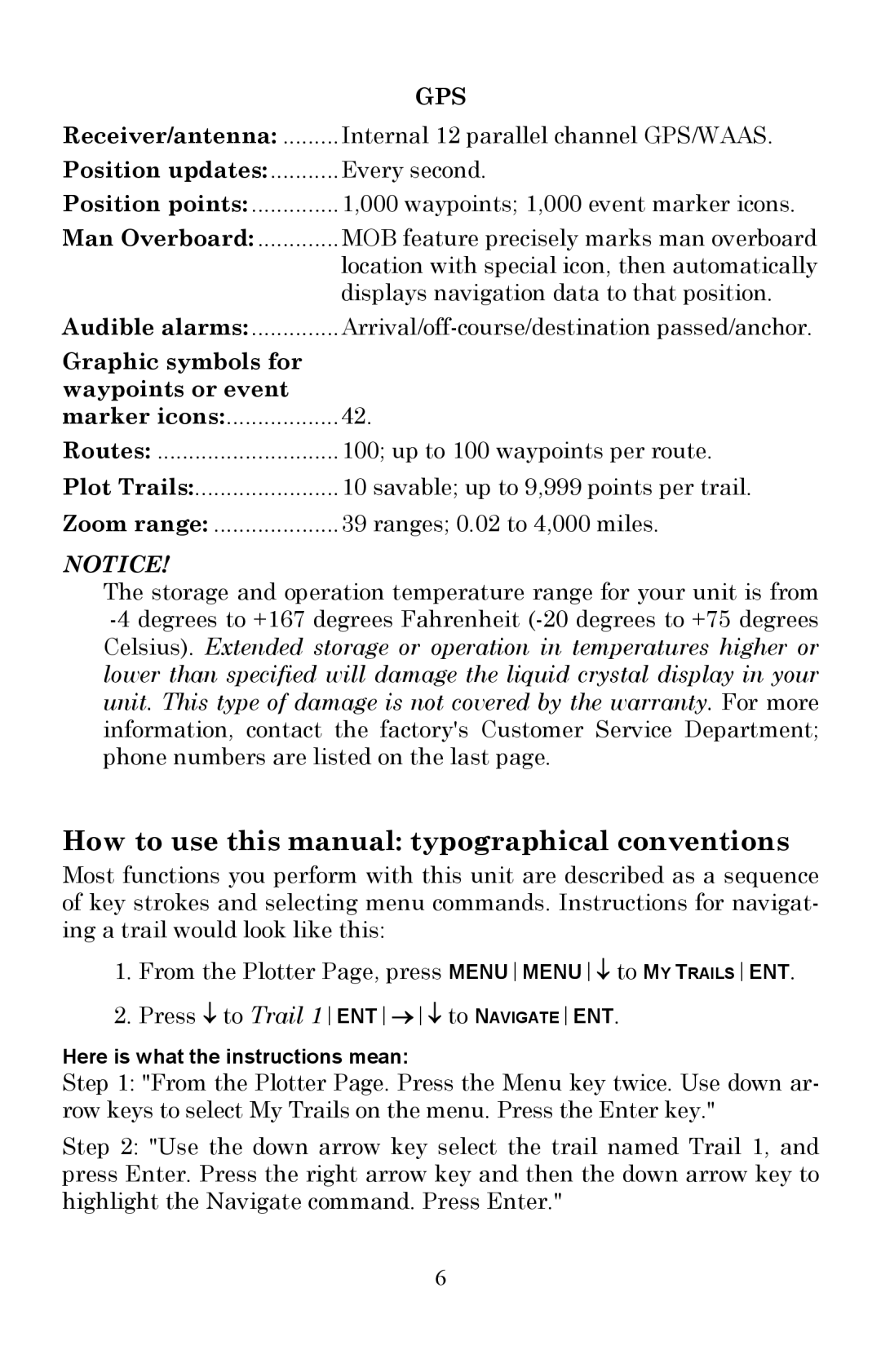 Lowrance electronic Fish Finder How to use this manual typographical conventions, Gps, Receiver/antenna 