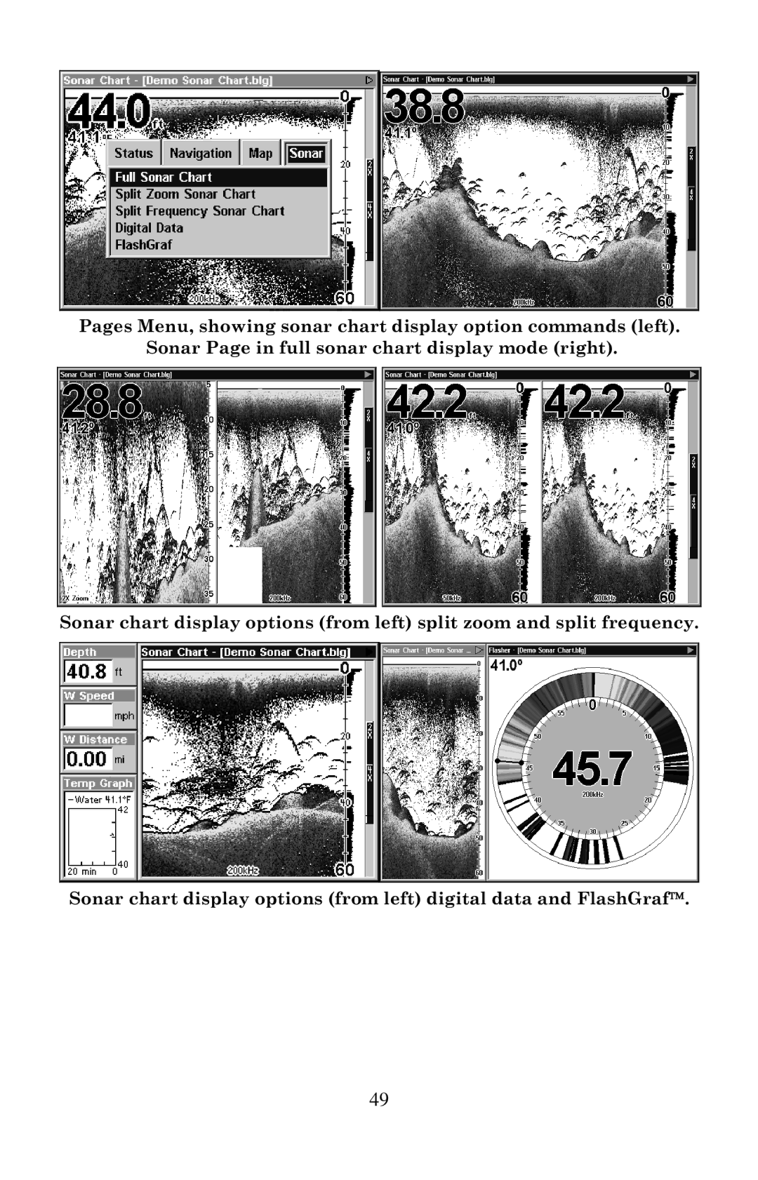 Lowrance electronic LCX-20C manual 