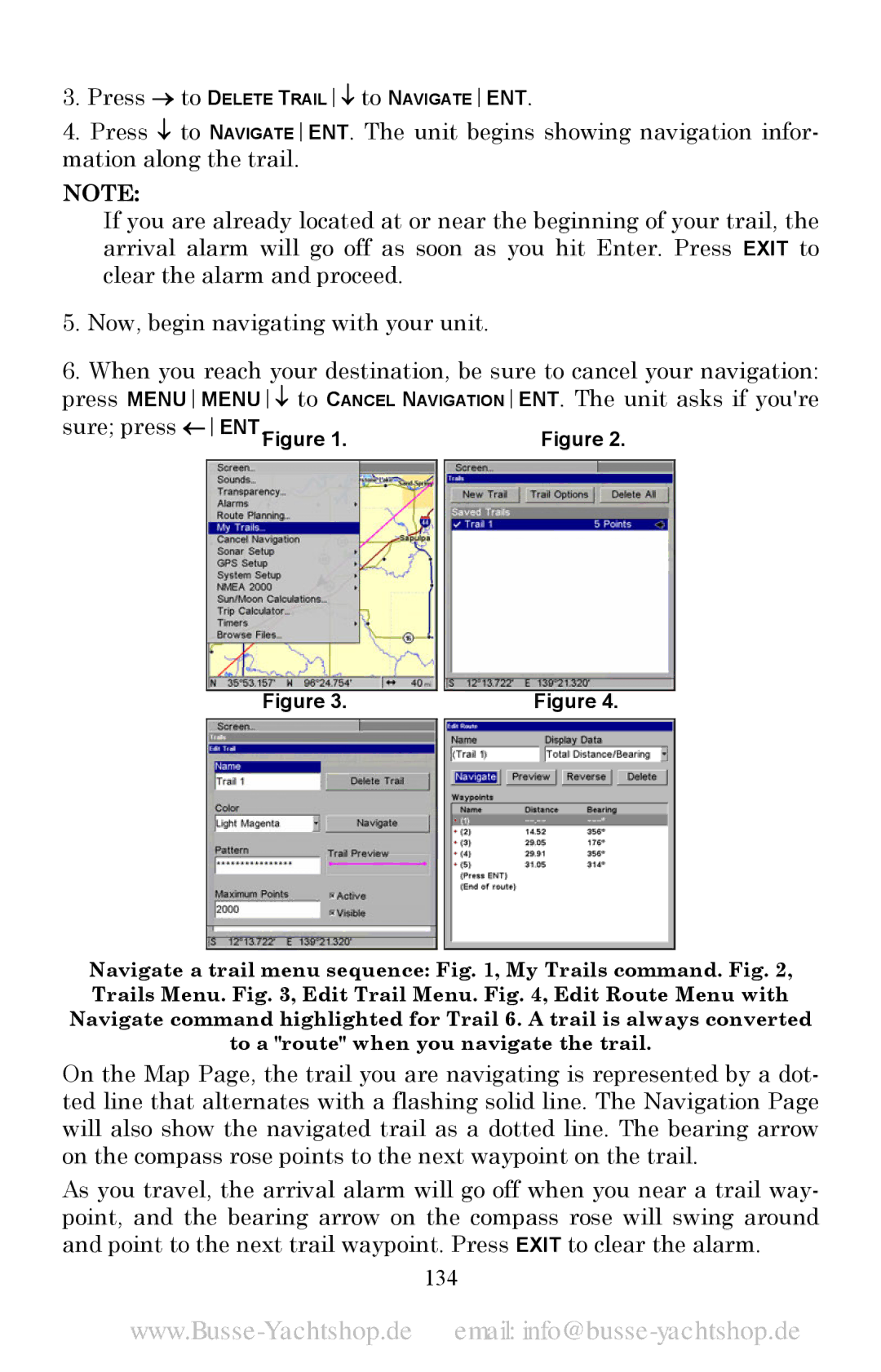 Lowrance electronic LMS-520C, LMS-525C DF manual Sure press ←ENT.Figure, 134 