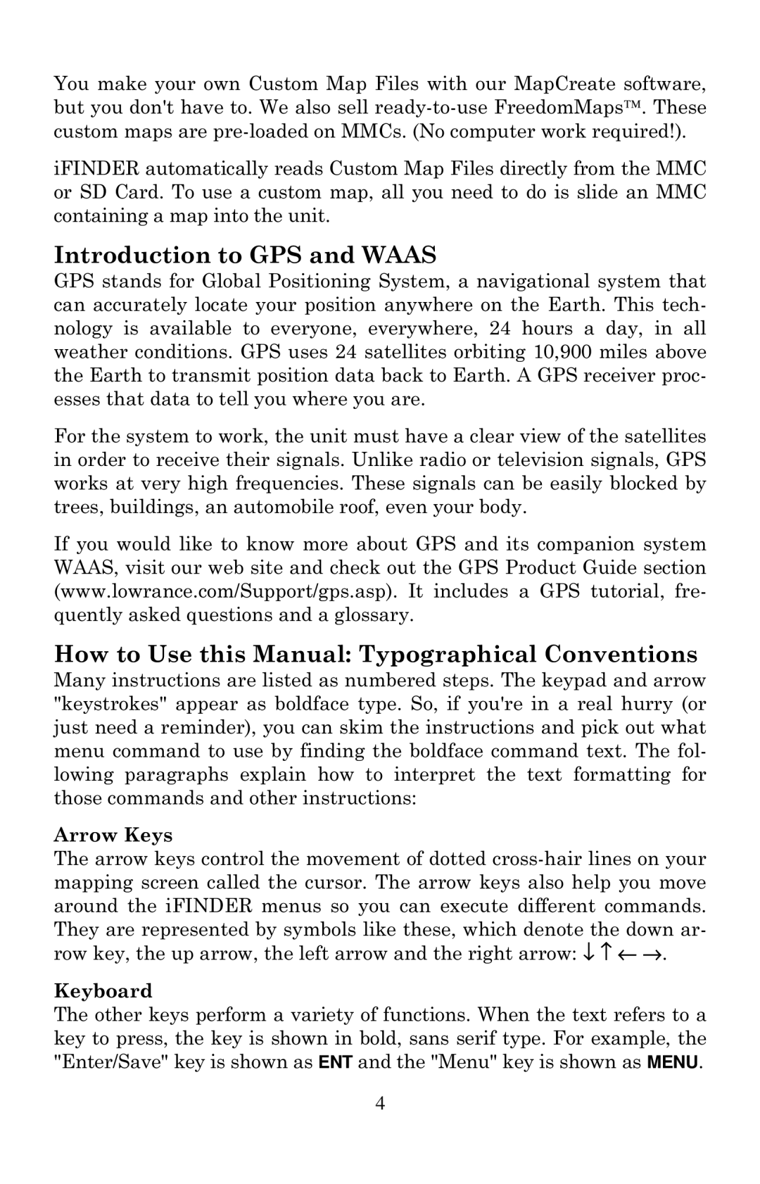 Lowrance electronic Mapping GPS & MP3 Player manual Introduction to GPS and Waas 