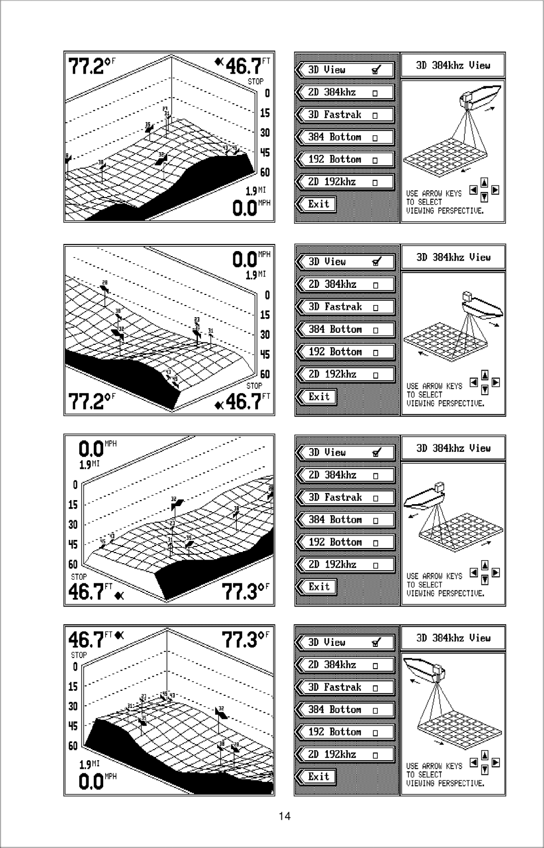 Lowrance electronic X-70A 3D manual 