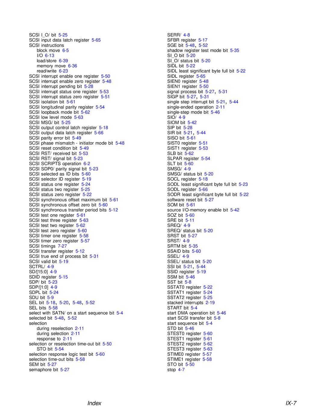 LSI 53C810A technical manual IX-7 