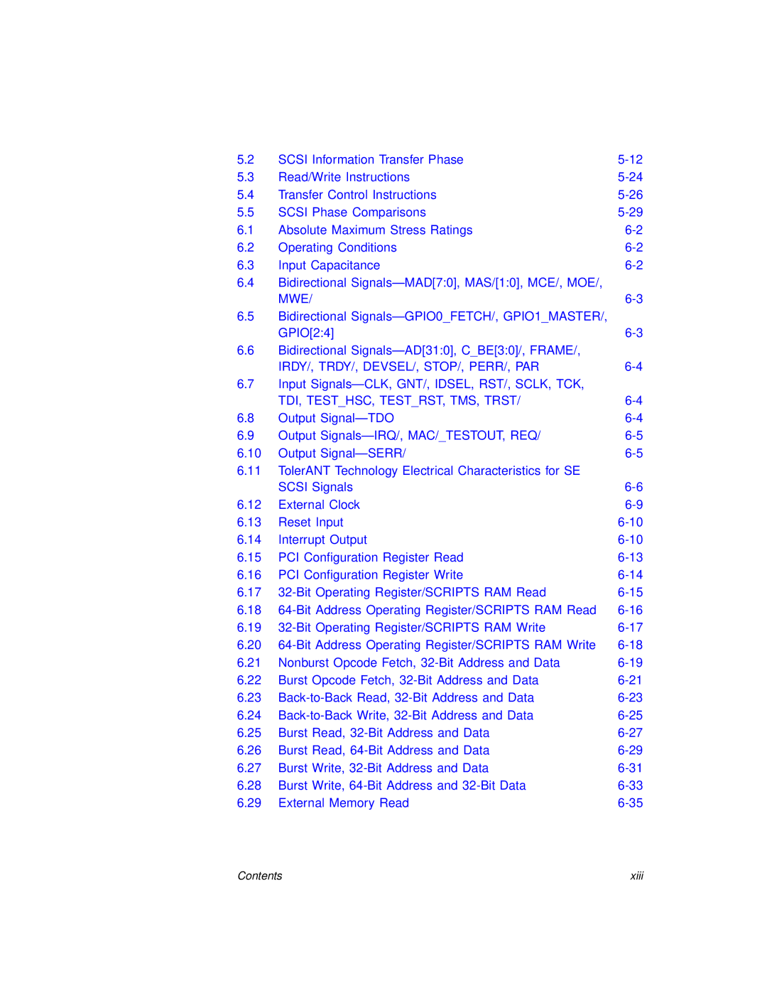 LSI 53C875A technical manual Irdy/, Trdy/, Devsel/, Stop/, Perr/, Par 