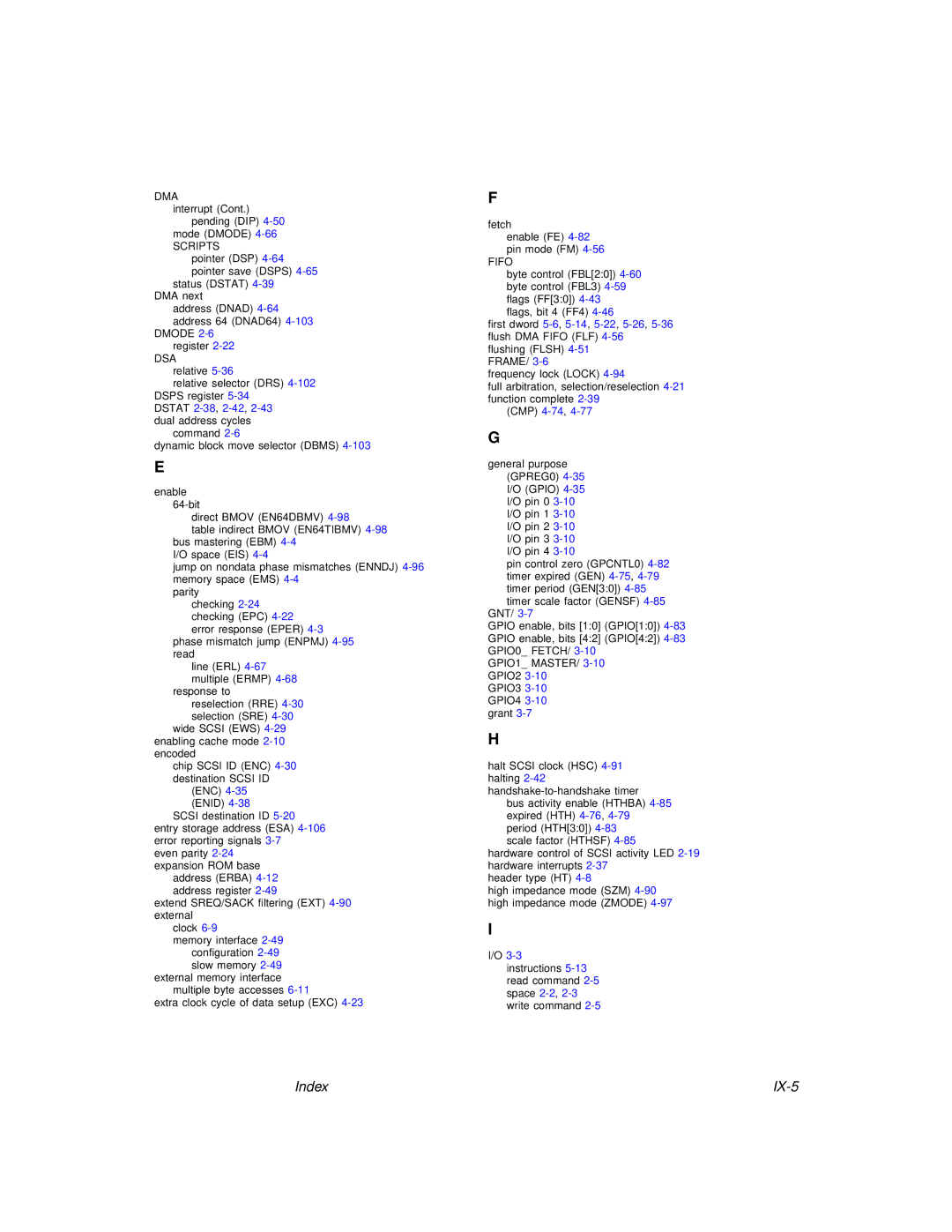 LSI 53C875A technical manual IX-5 