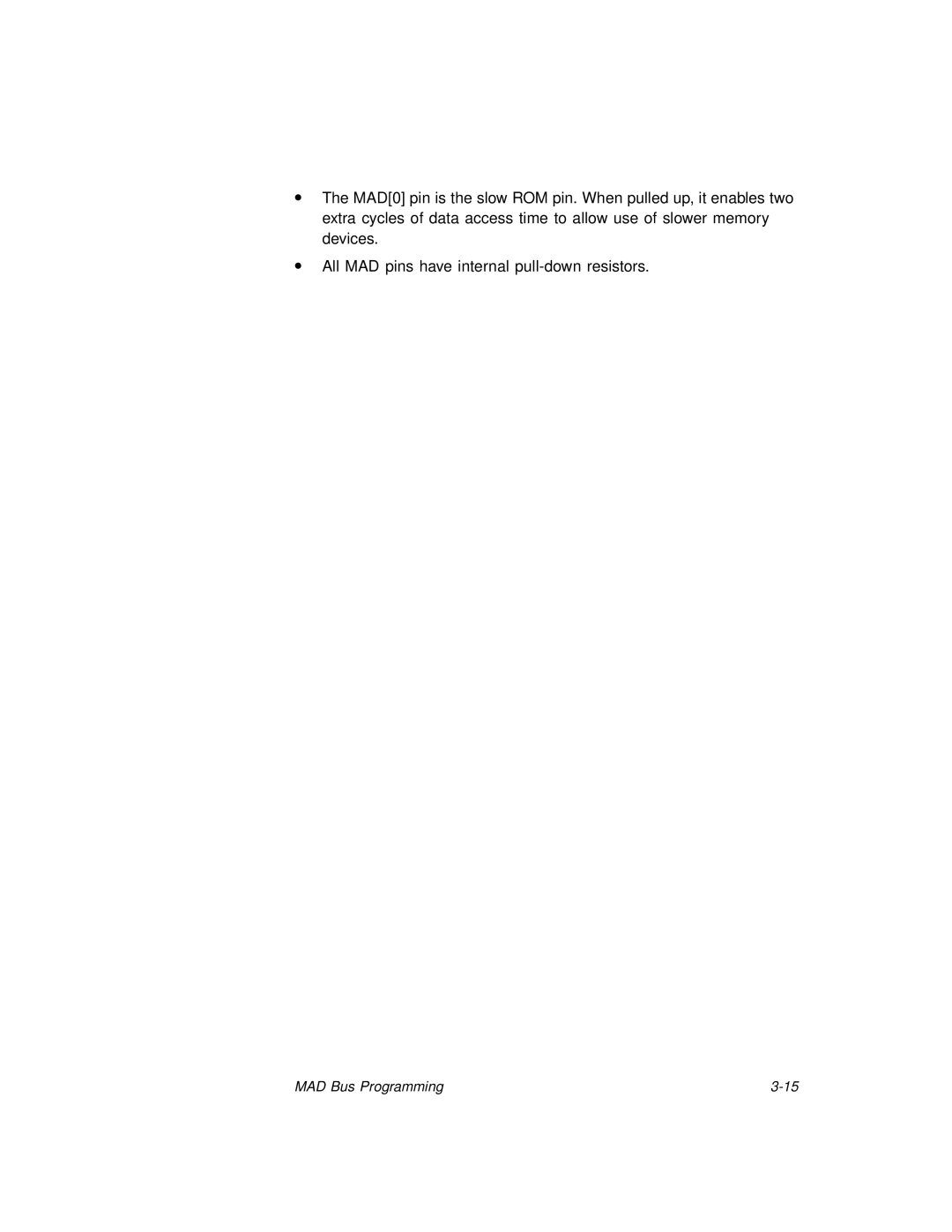 LSI 53C875A technical manual MAD Bus Programming 