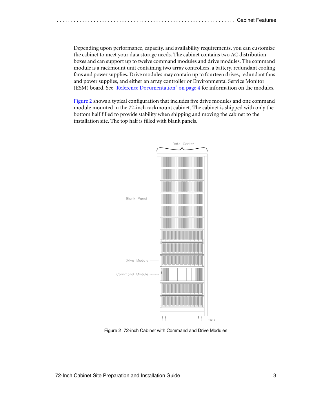 LSI AA1167-E1 manual Cabinet Features 