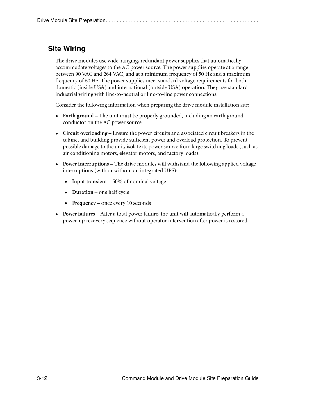 LSI AP1172-E1 manual Site Wiring 