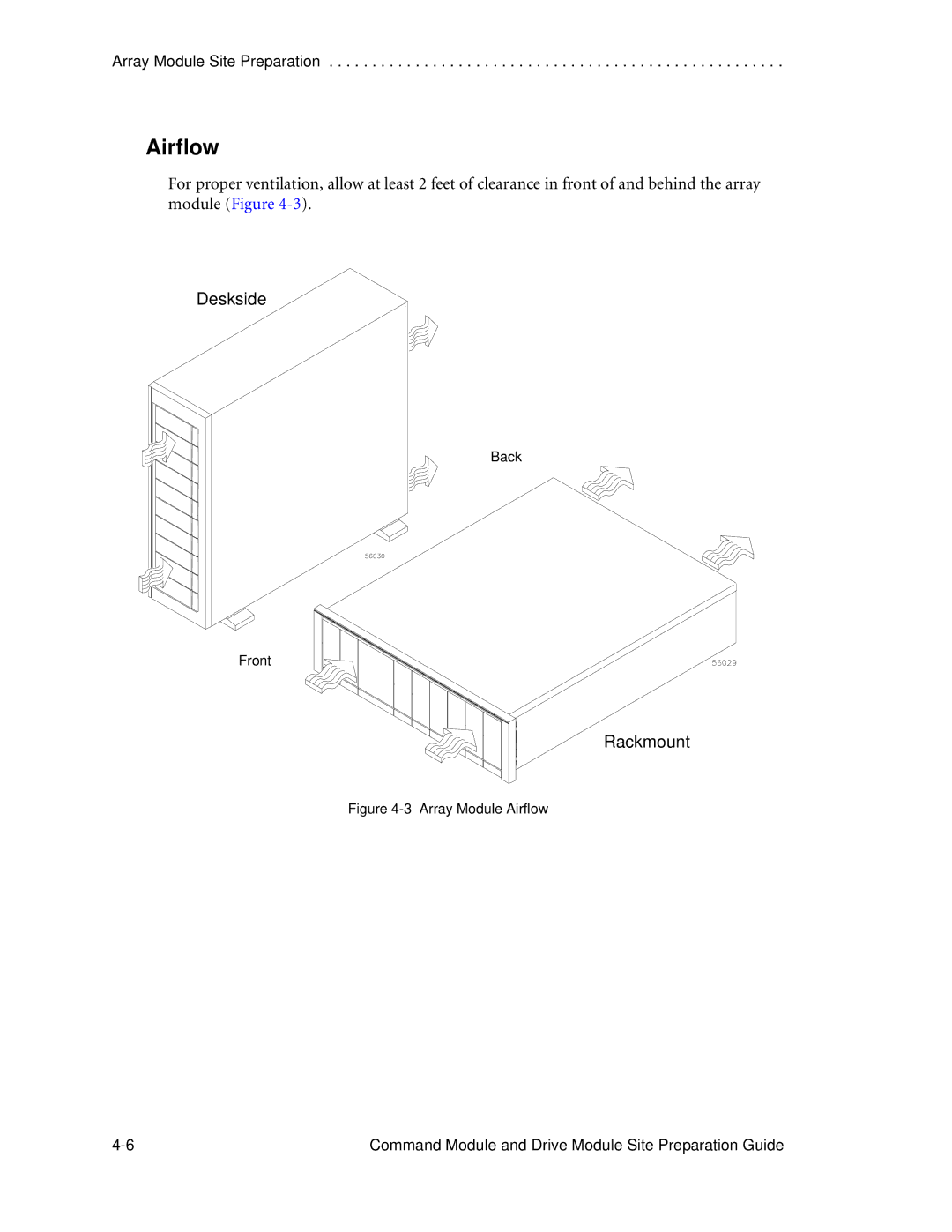 LSI AP1172-E1 manual Array Module Airflow 