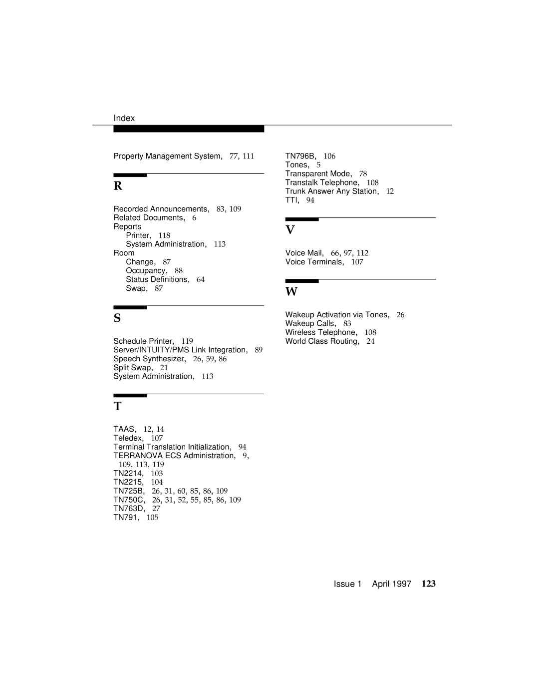 Lucent Technologies 1079984G3 manual TN2214 