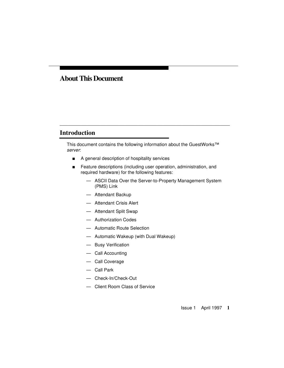 Lucent Technologies 1079984G3 manual About This Document, Introduction 