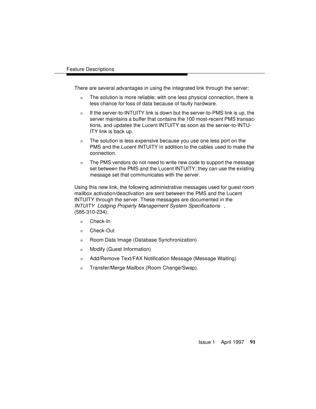 Lucent Technologies 1079984G3 manual 