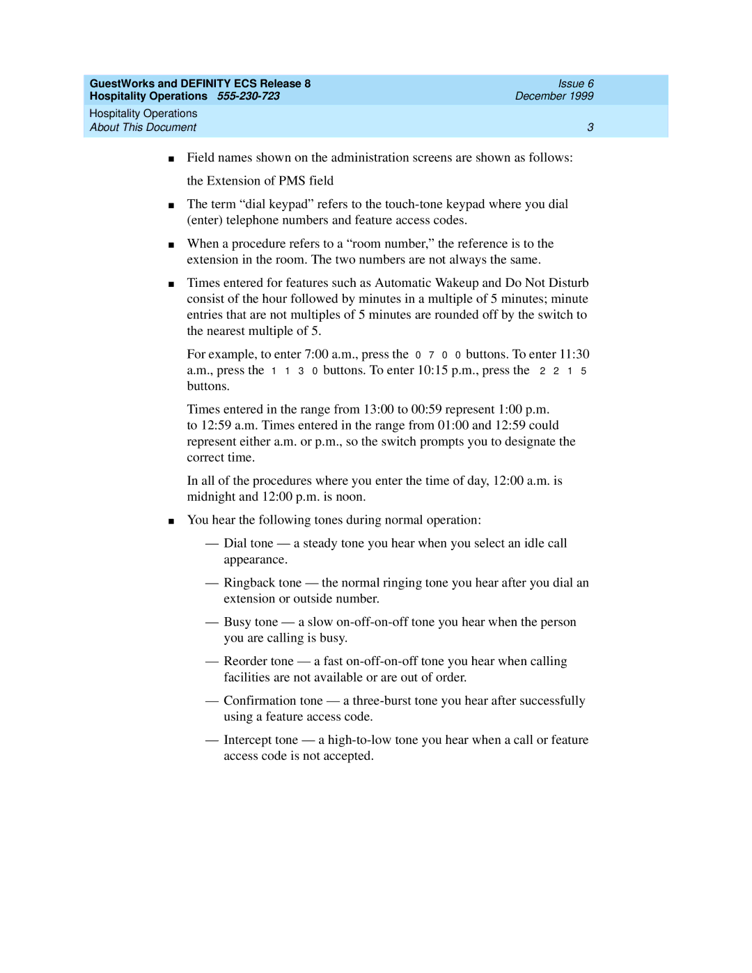 Lucent Technologies 108596560 manual GuestWorks and Definity ECS Release 