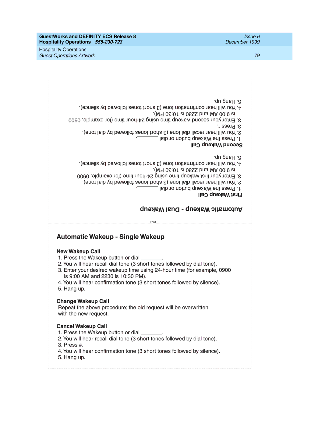 Lucent Technologies 108596560 manual GuestWorks and Definity ECS Release 