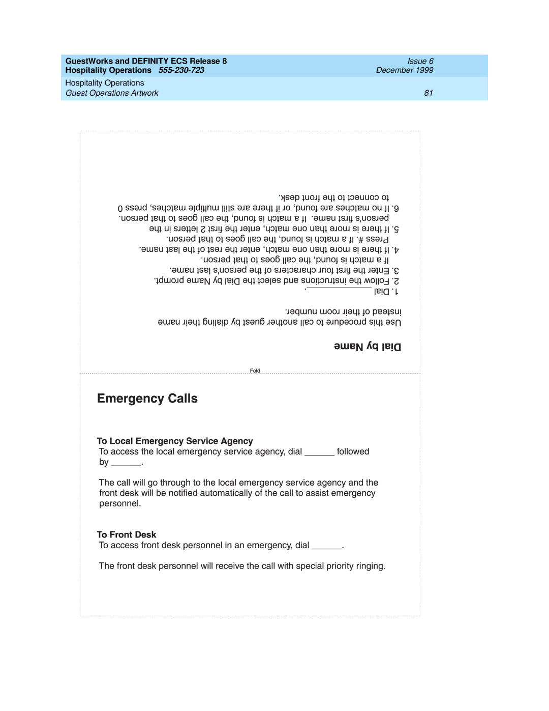 Lucent Technologies 108596560 manual GuestWorks and Definity ECS Release 