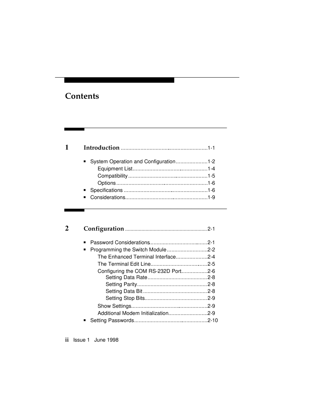 Lucent Technologies 1100 manual Introduction 