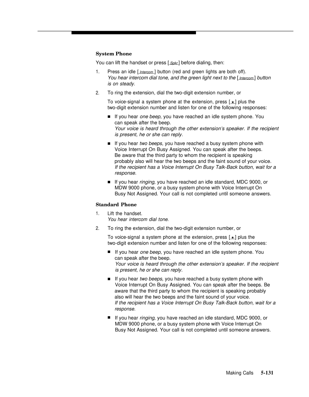 Lucent Technologies 4.1 manual System Phone 