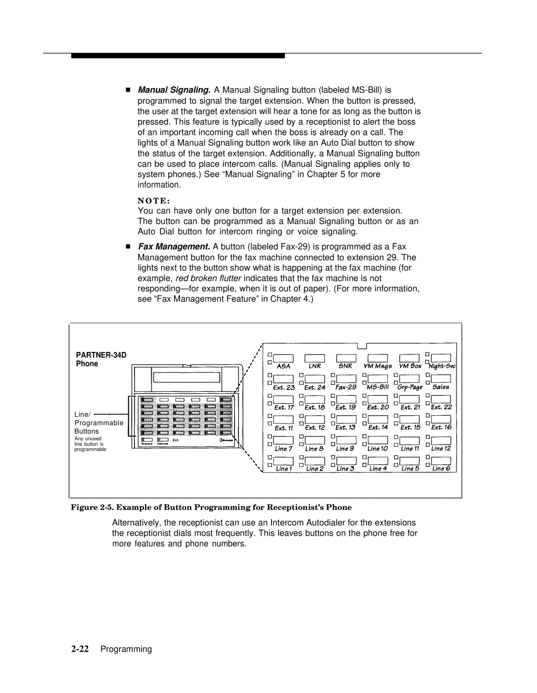 Lucent Technologies 4.1 manual PARTNER-34D 