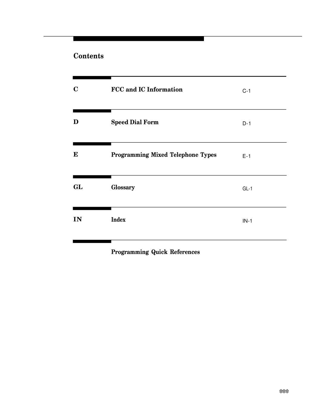 Lucent Technologies 4.1 manual IN-1 