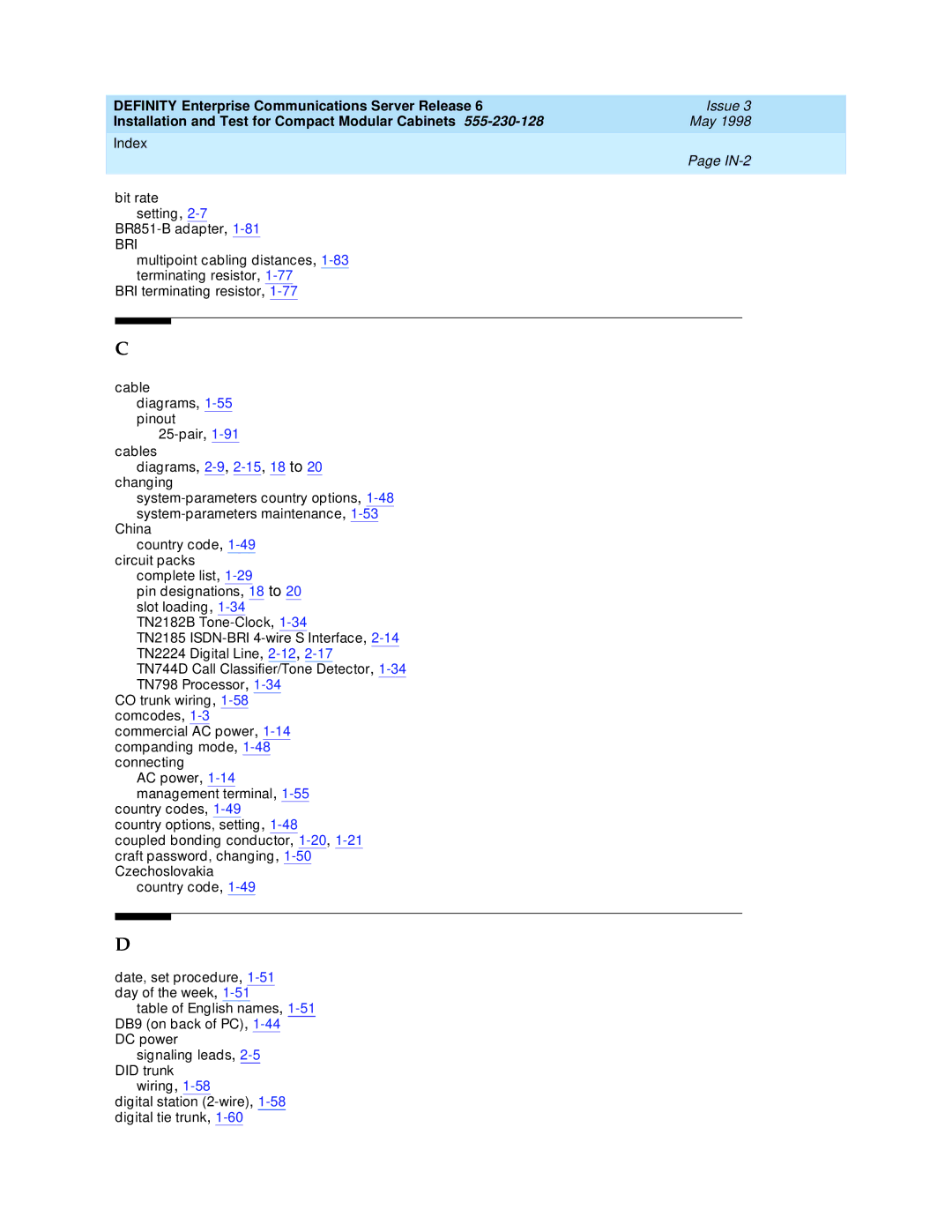 Lucent Technologies 555-230-128 manual Diagrams, 2-9, 2-15, 18 to 20 changing, Bri 