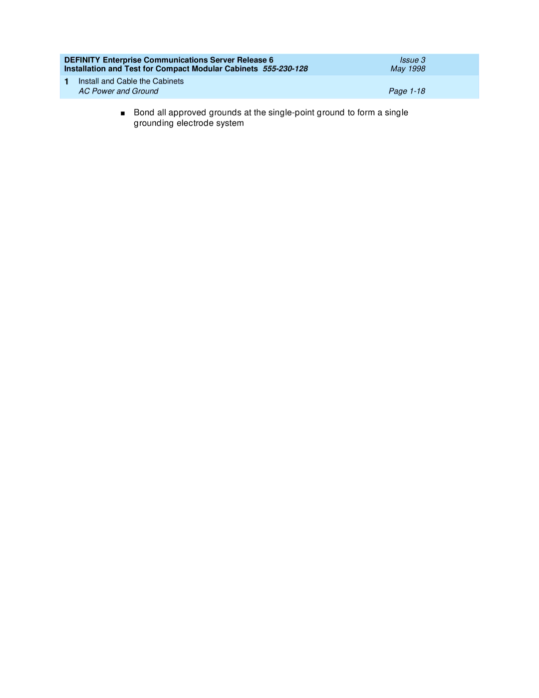 Lucent Technologies 555-230-128 manual Issue 