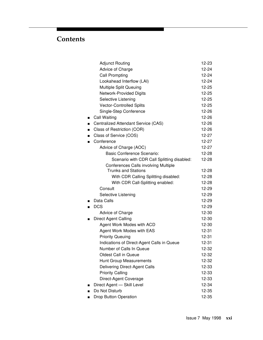 Lucent Technologies 555-230-220 manual Dcs 