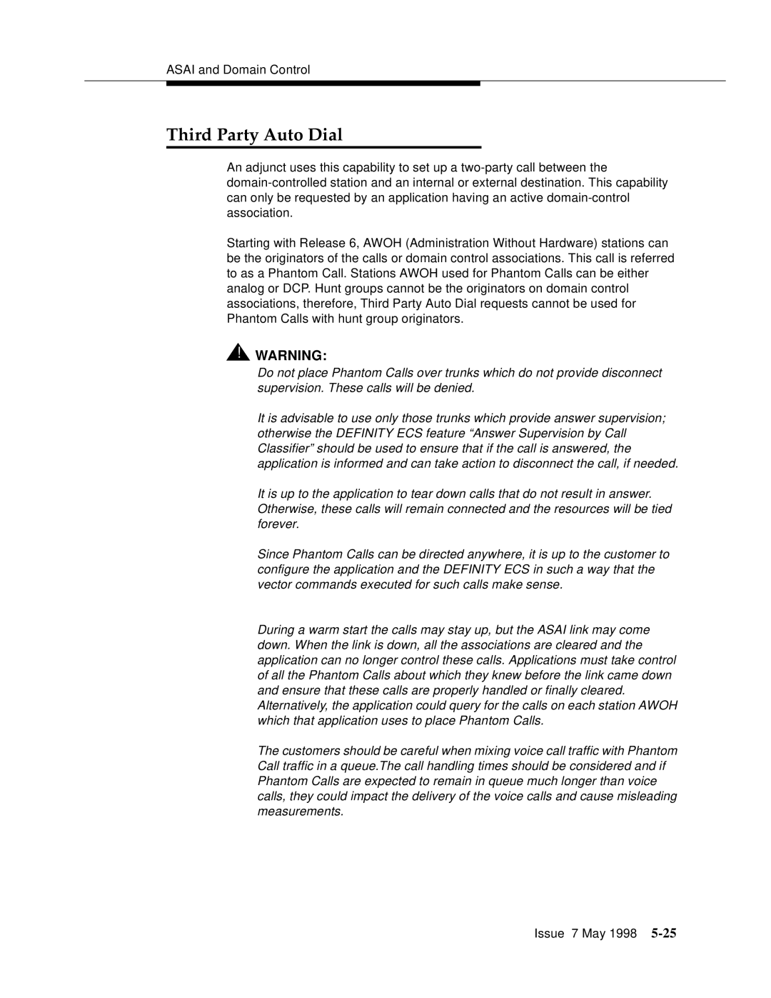 Lucent Technologies 555-230-220 manual Third Party Auto Dial 