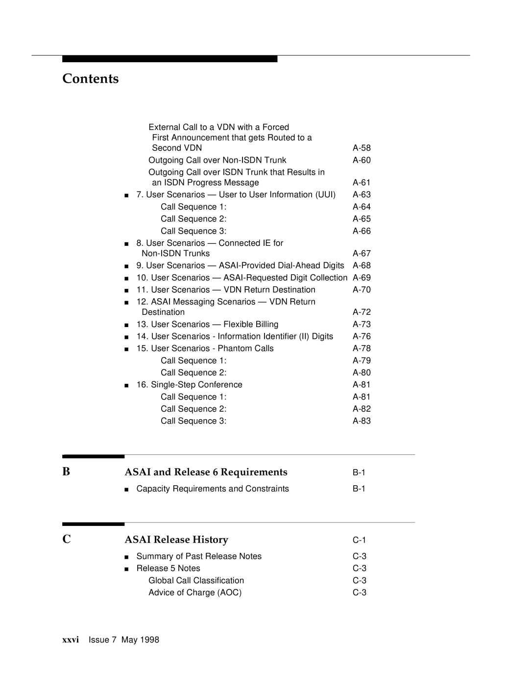 Lucent Technologies 555-230-220 manual Asai and Release 6 Requirements 