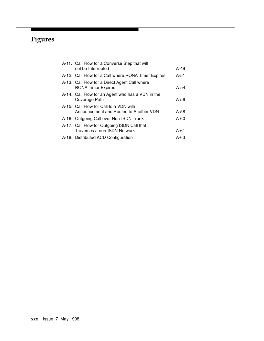 Lucent Technologies 555-230-220 manual Figures 