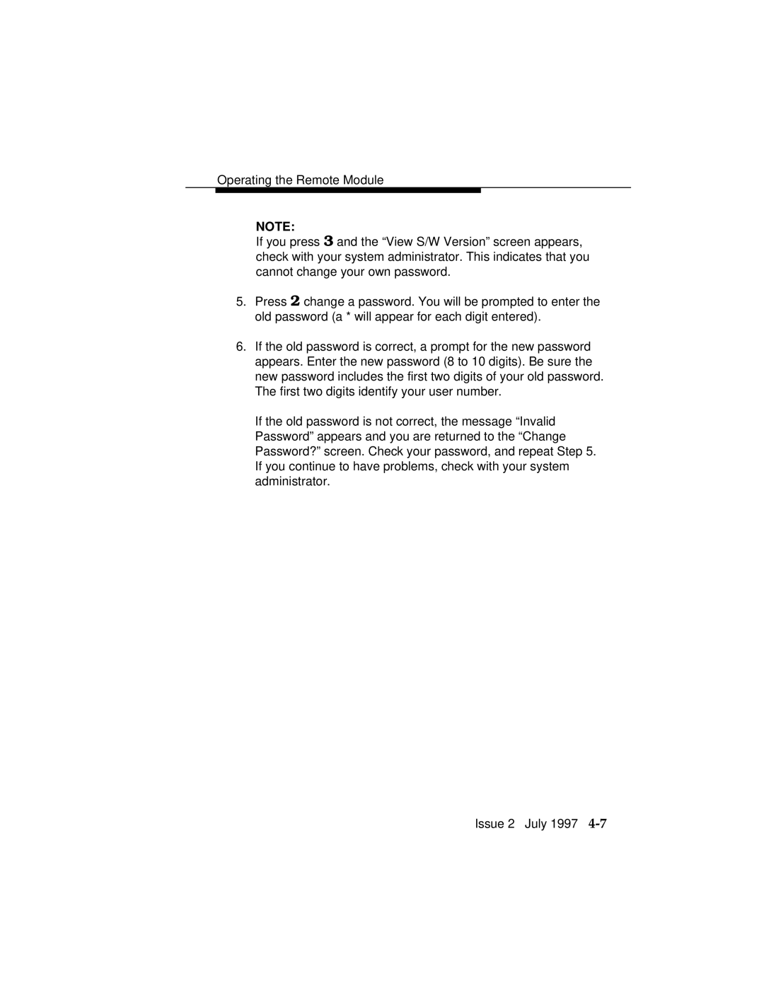 Lucent Technologies 555-230-796 manual 