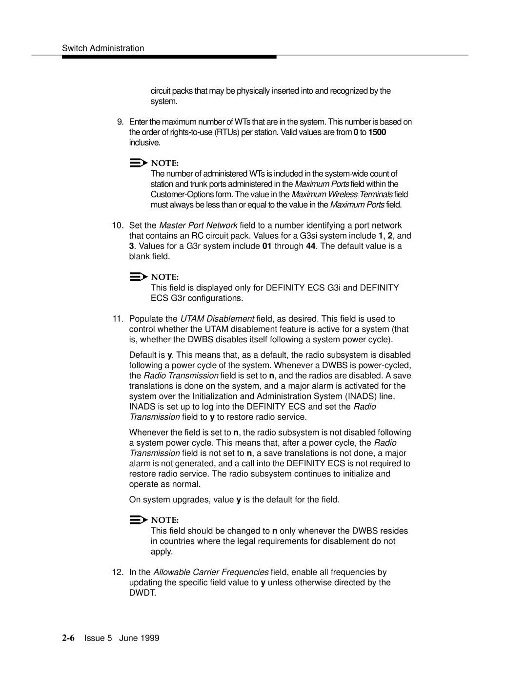 Lucent Technologies 555-232-102 manual 