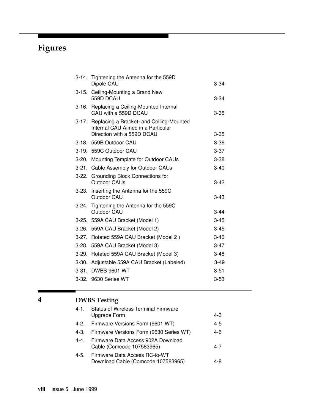 Lucent Technologies 555-232-102 manual 559D Dcau 