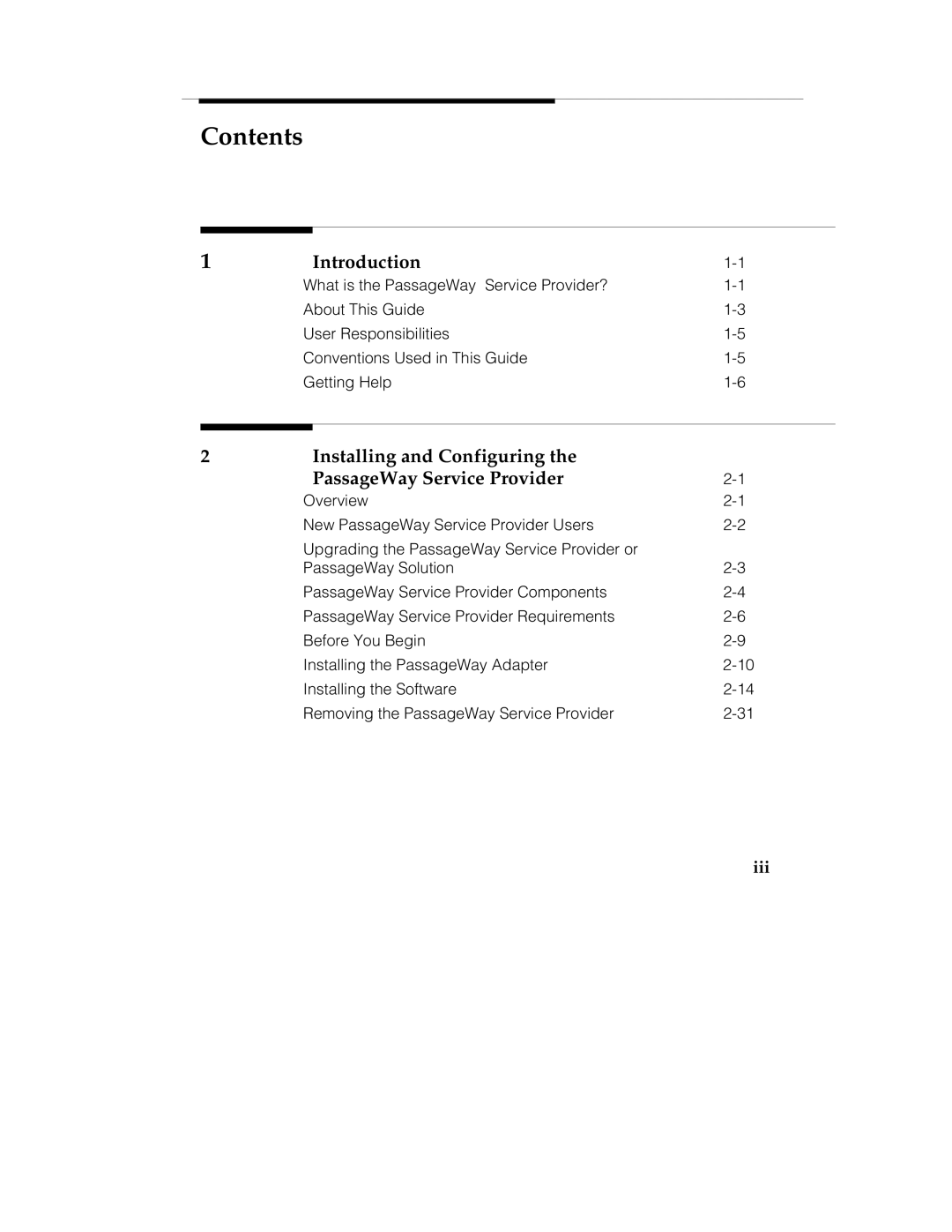 Lucent Technologies 560-201-113 manual Contents 