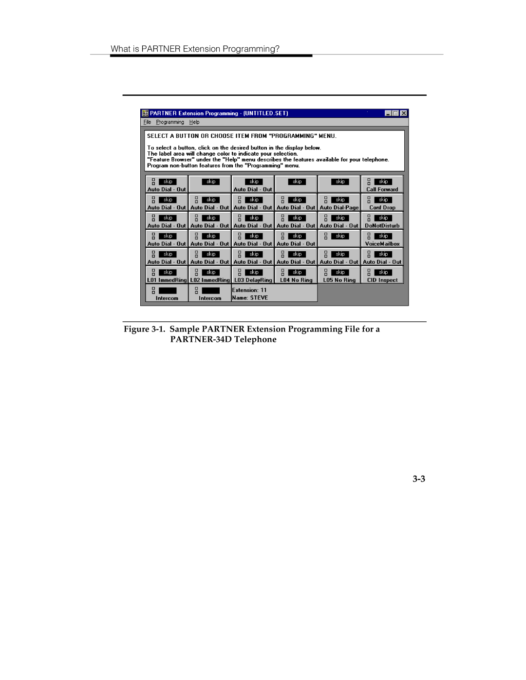 Lucent Technologies 560-201-113 manual What is Partner Extension Programming? 