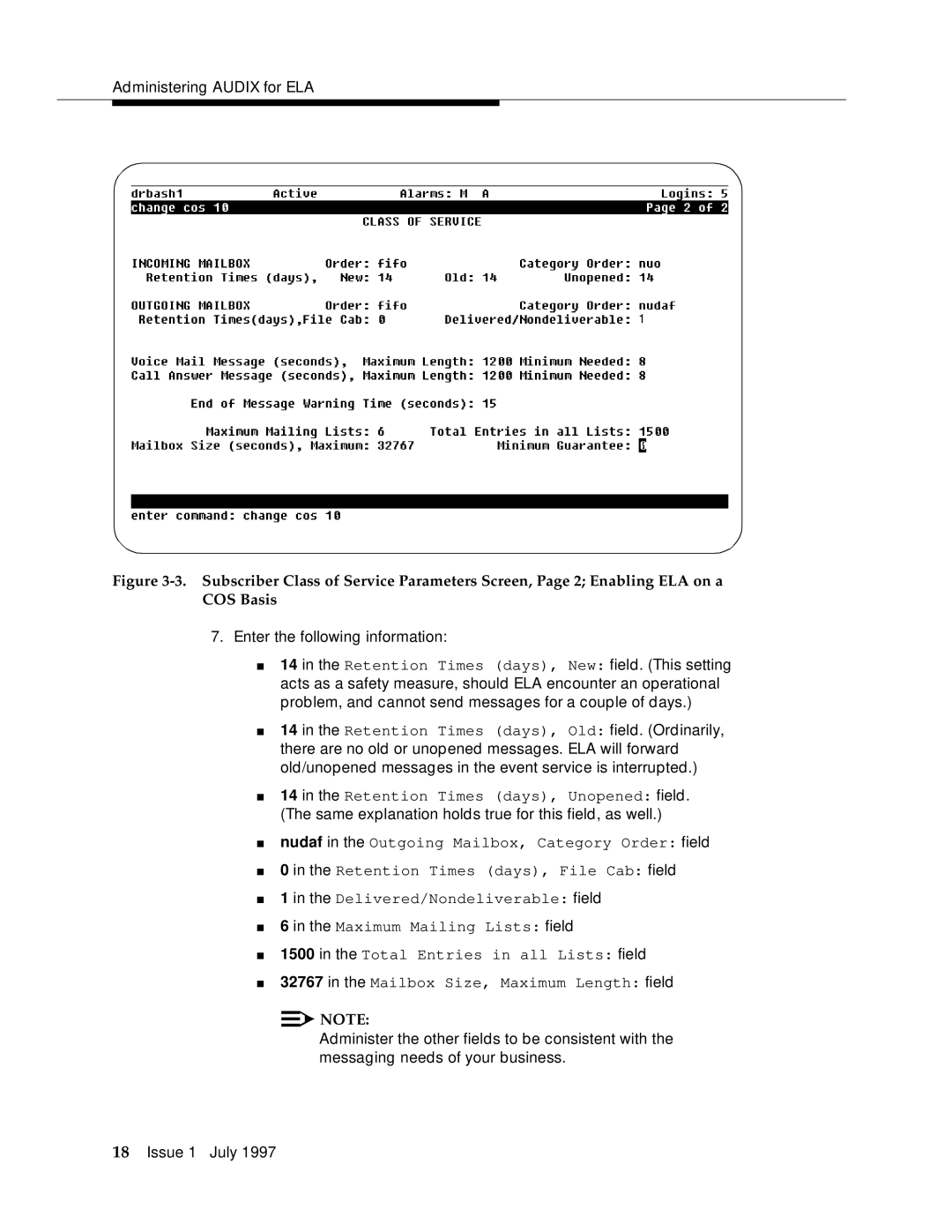 Lucent Technologies 585-310-575 manual Enter the following information 