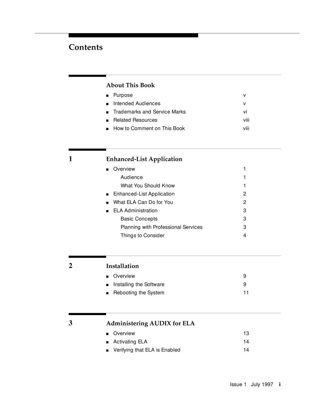 Lucent Technologies 585-310-575 manual Contents 