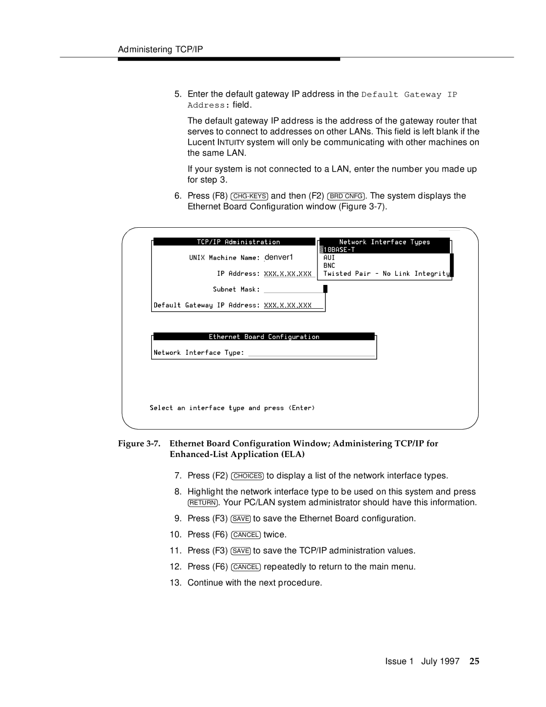 Lucent Technologies 585-310-575 manual Denver1 