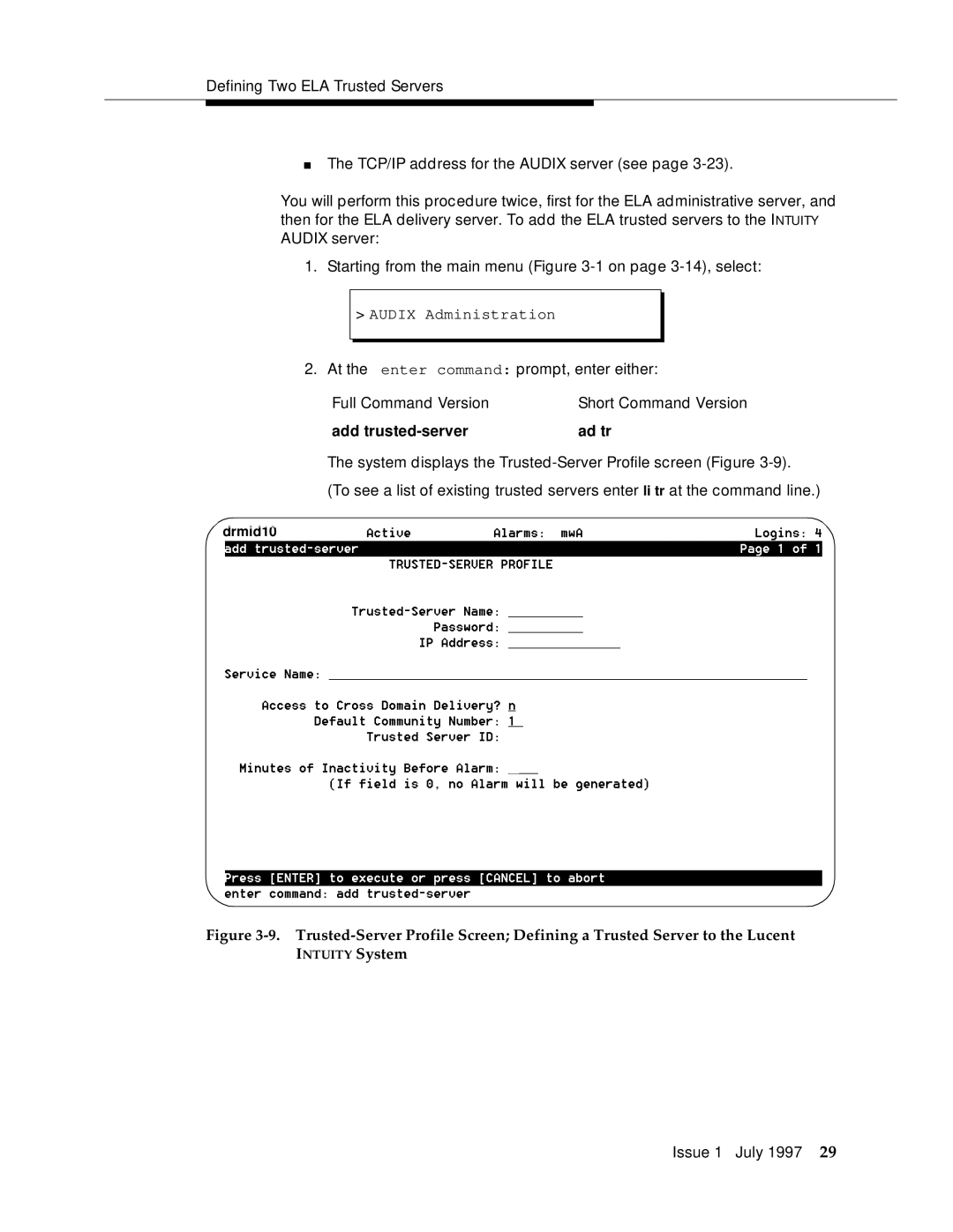 Lucent Technologies 585-310-575 manual Drmid10 