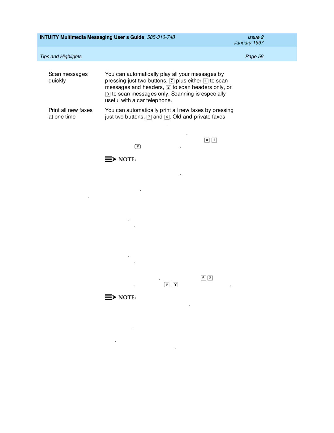 Lucent Technologies 585-310-748 manual Intuity Multimedia Messaging User’s Guide 