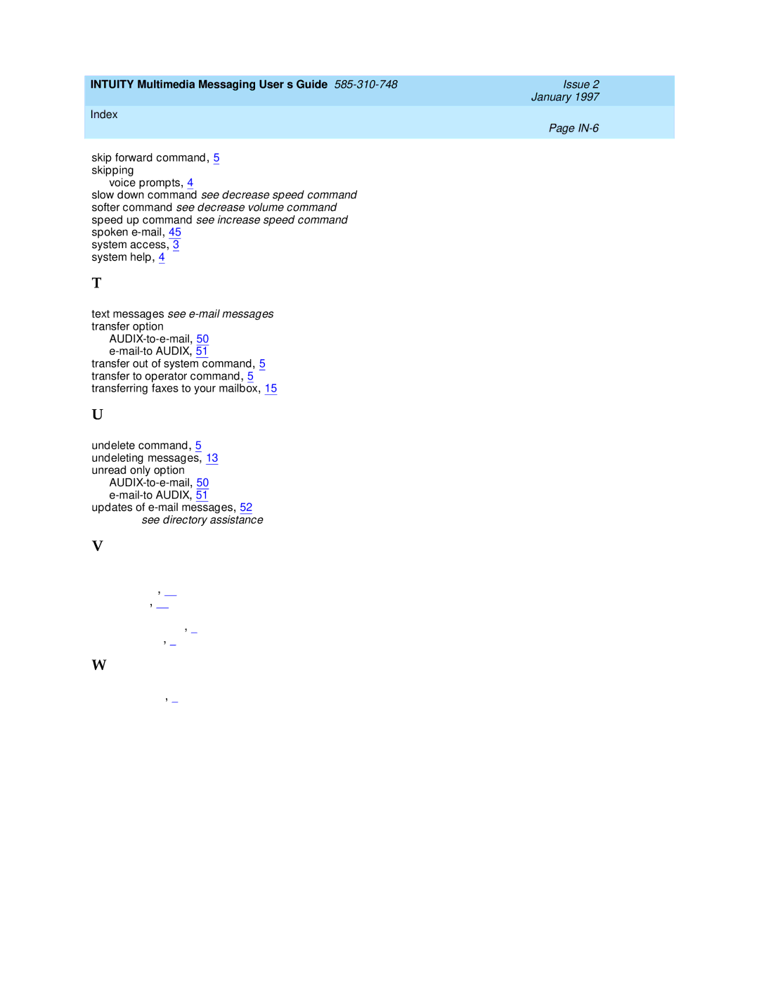 Lucent Technologies 585-310-748 manual Intuity Multimedia Messaging User’s Guide 