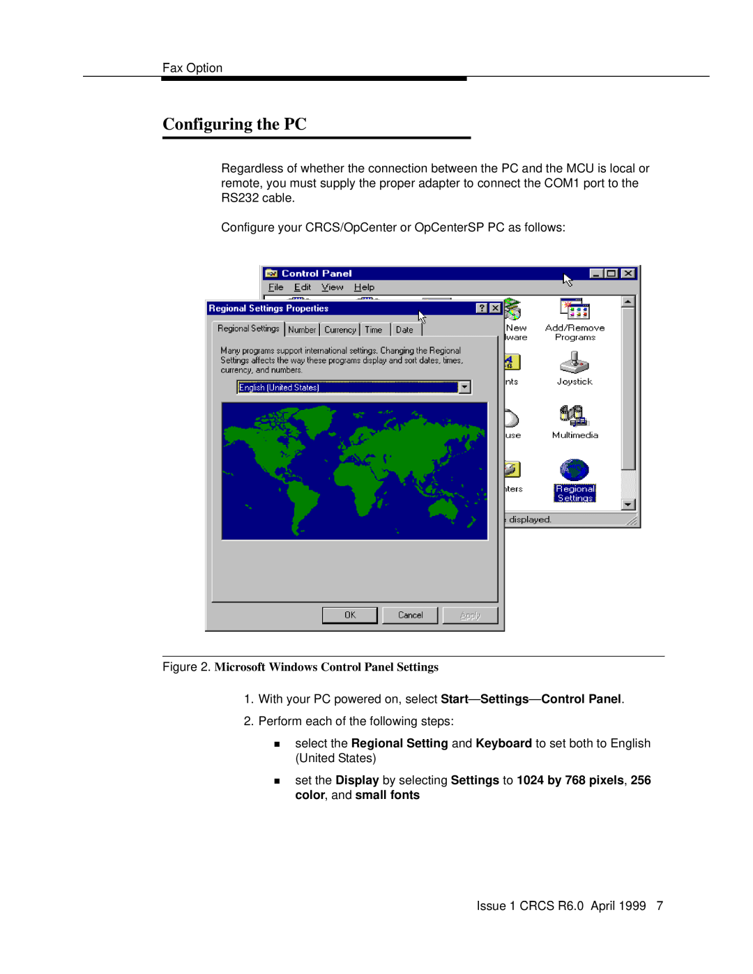 Lucent Technologies 6 manual Configuring the PC 