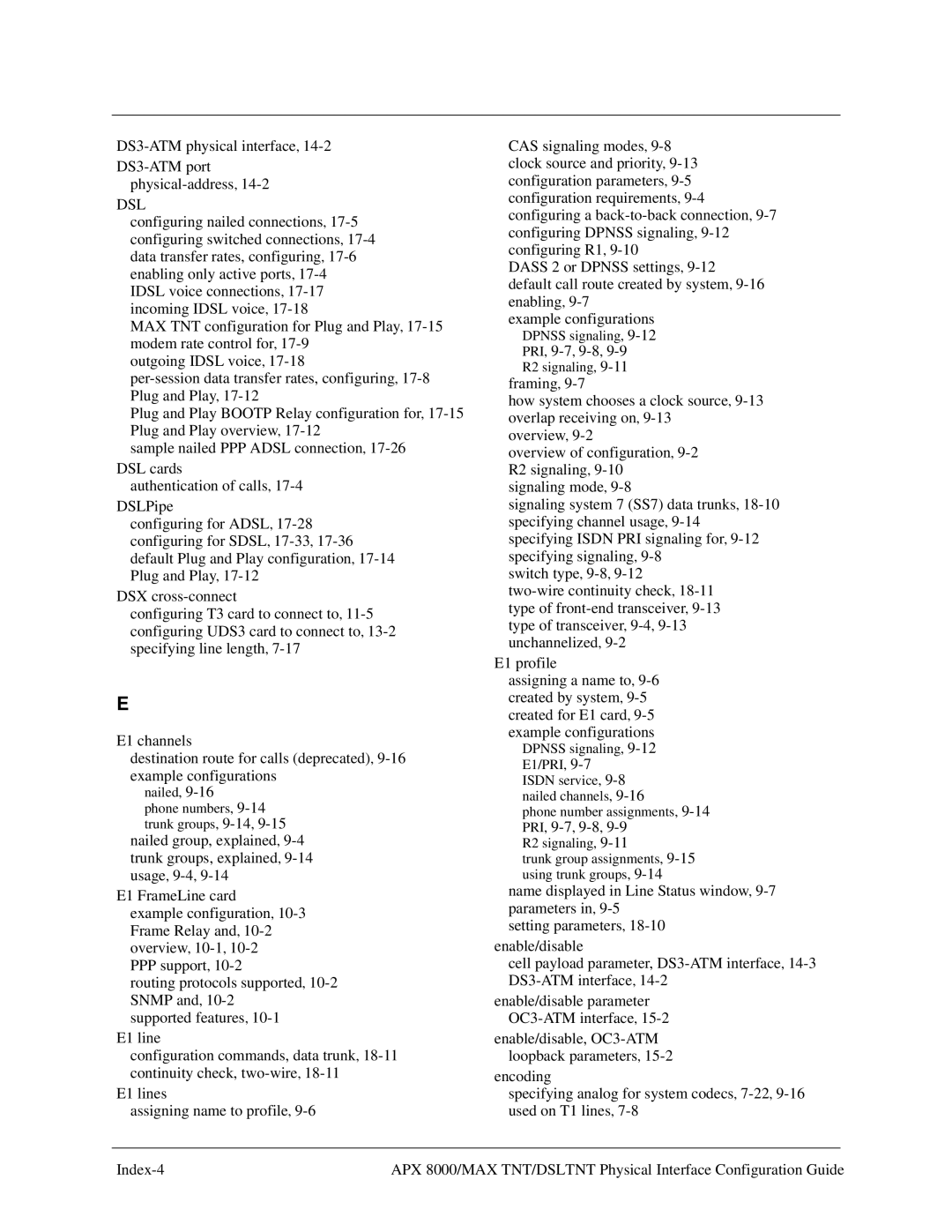 Lucent Technologies 7820-0802-003 manual Dsl 