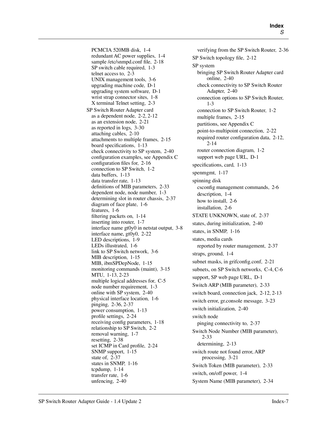 Lucent Technologies 9076, 9077 16S, 9077 04S manual Index 