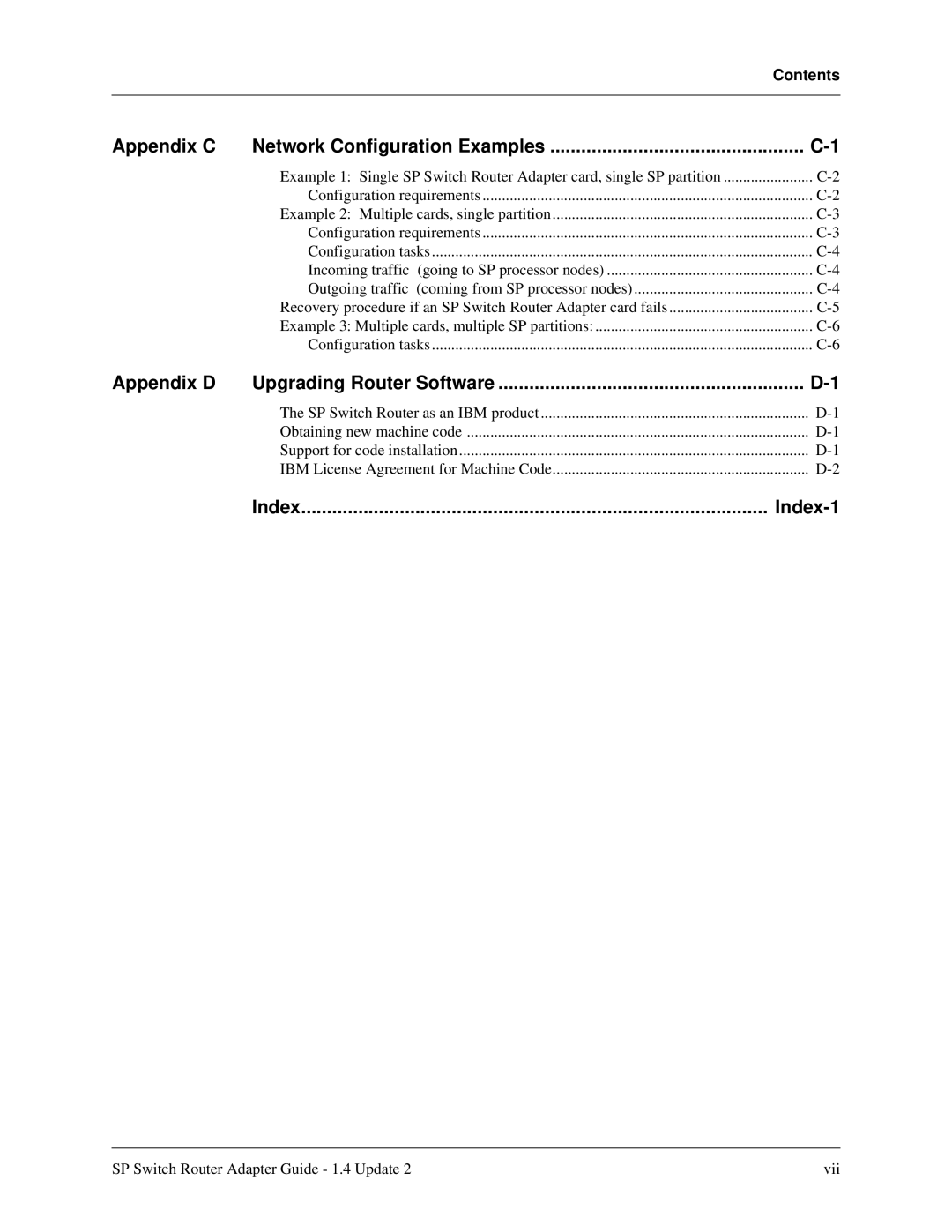 Lucent Technologies 9077 04S, 9077 16S, 9076 manual Appendix C 