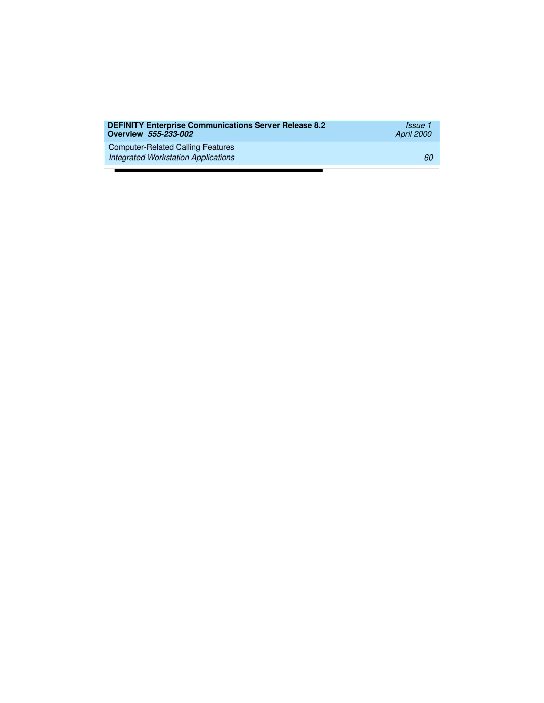 Lucent Technologies 9400, 8400 manual Definity Enterprise Communications Server Release 