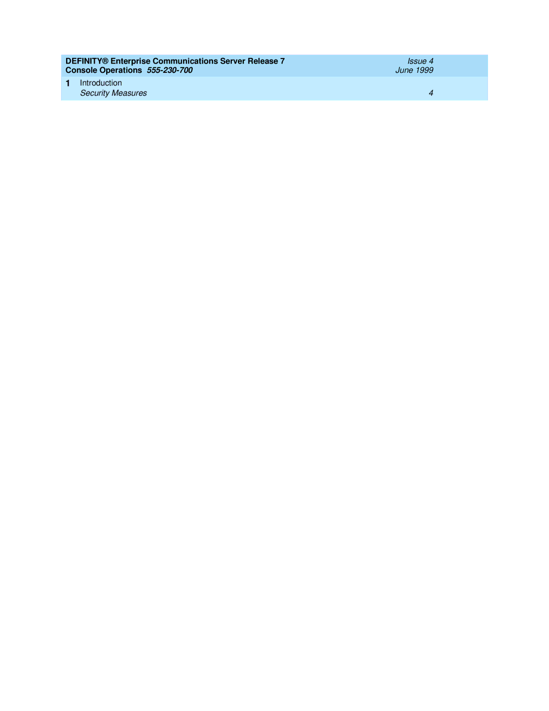 Lucent Technologies manual Definity Enterprise Communications Server Release 