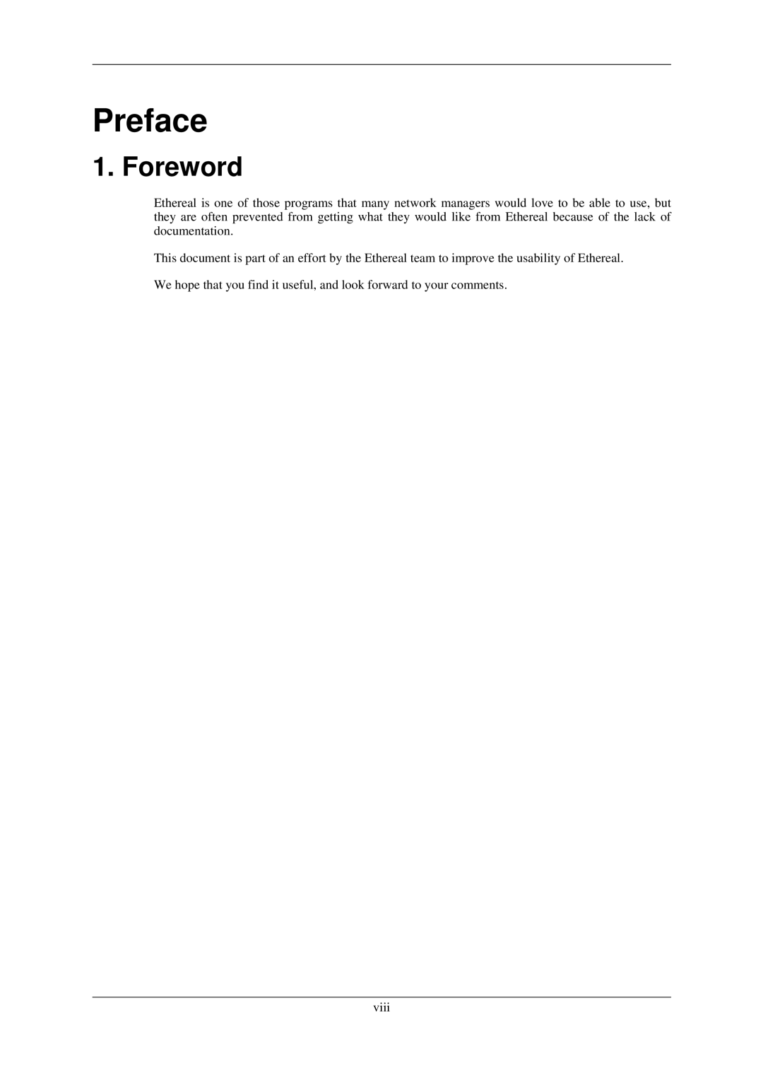 Lucent Technologies Ethereal manual 
