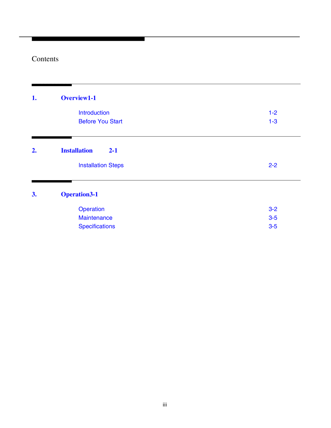 Lucent Technologies LULCST manual Contents 