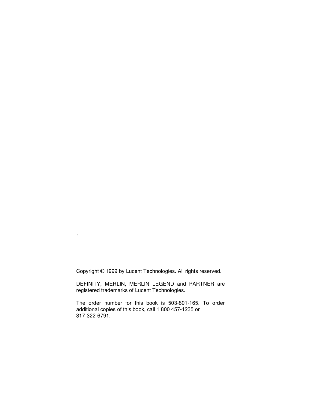 Lucent Technologies MDW 9031DCP manual 